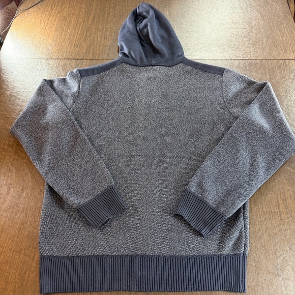 Scott James Navy Hoodie Zipup Sweater Sz M - Picture 6 of 6